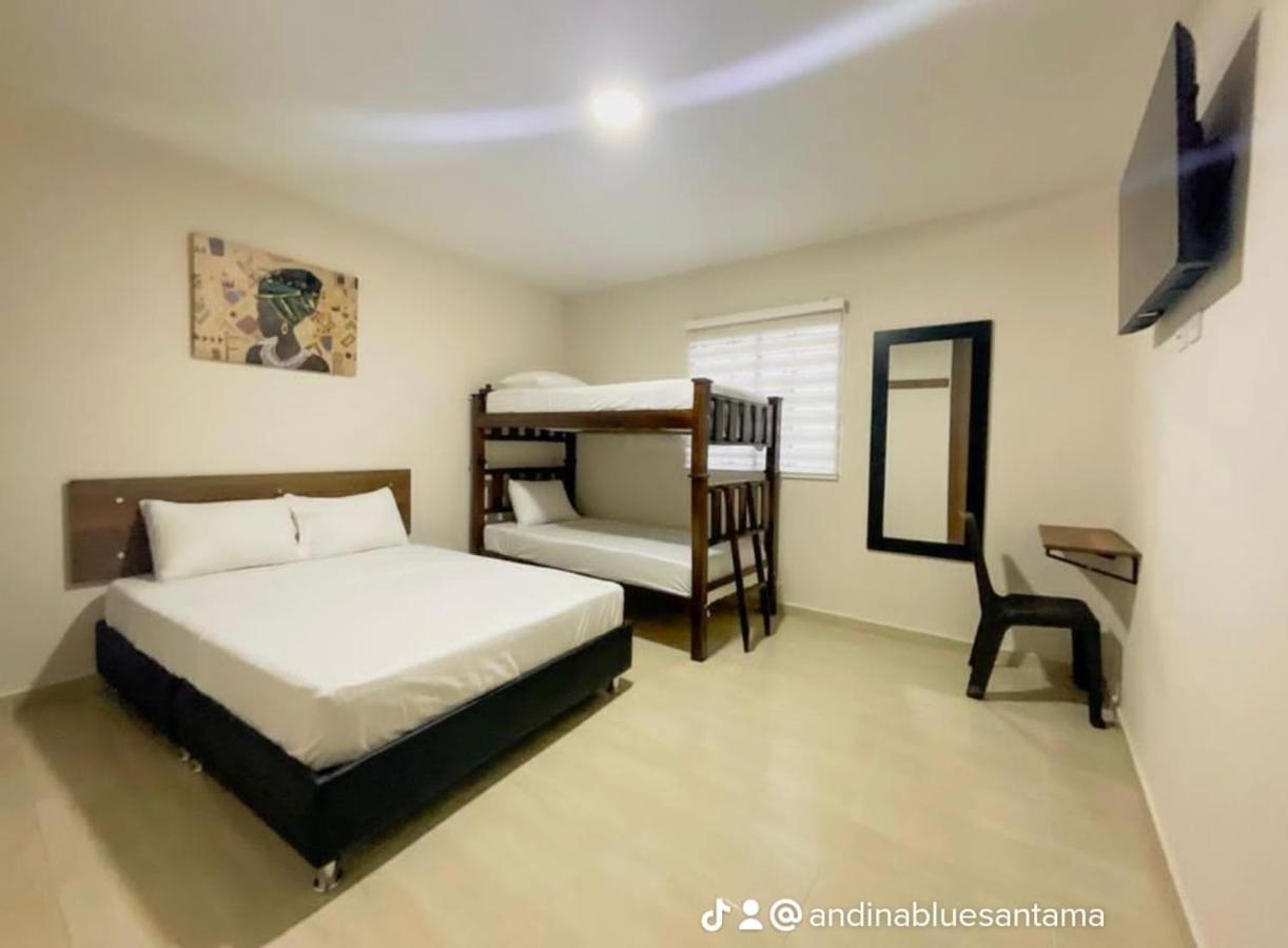 Hotel Andina Blue Santa Marta Luaran gambar